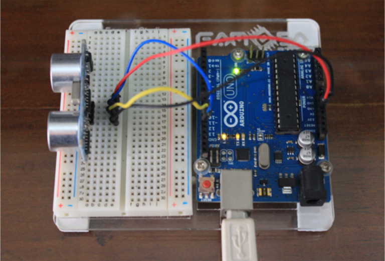 Cara Program Rangkaian Sensor Ultrasonik Arduino Sondeid