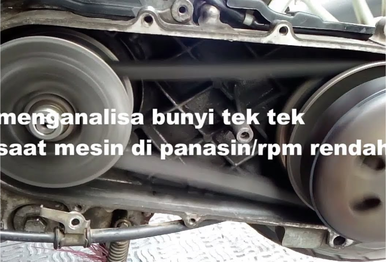 Penyebab Mesin Motor Bunyi Tek Tek Berikut Cara Mengatasinya Sonde Id