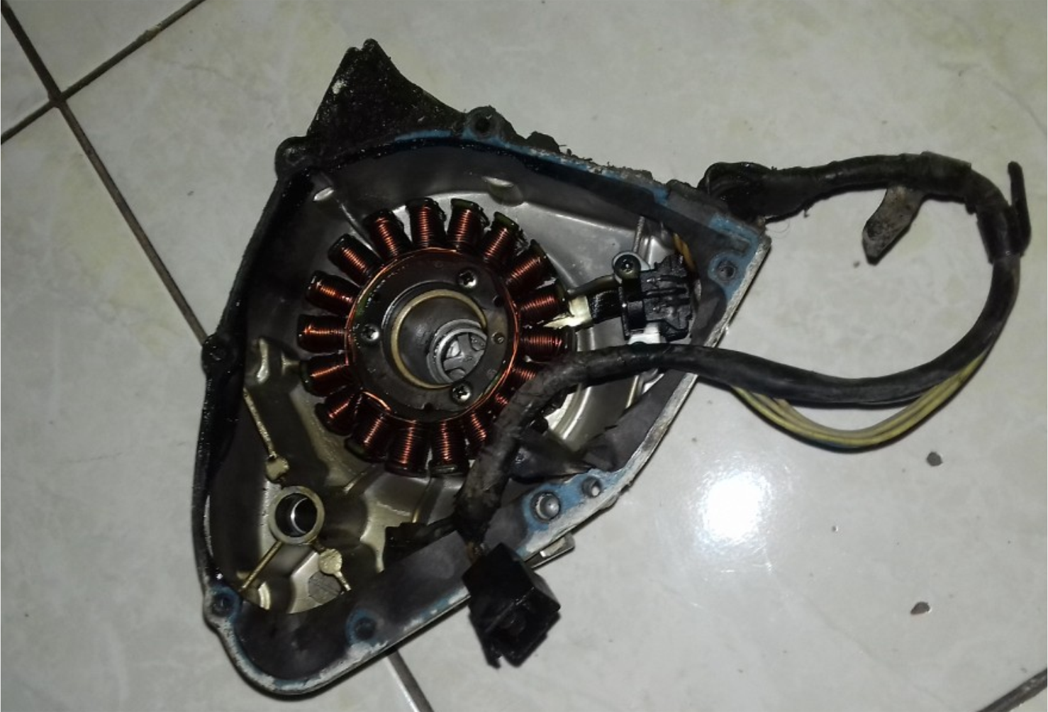 jalur kabel spul thunder 125