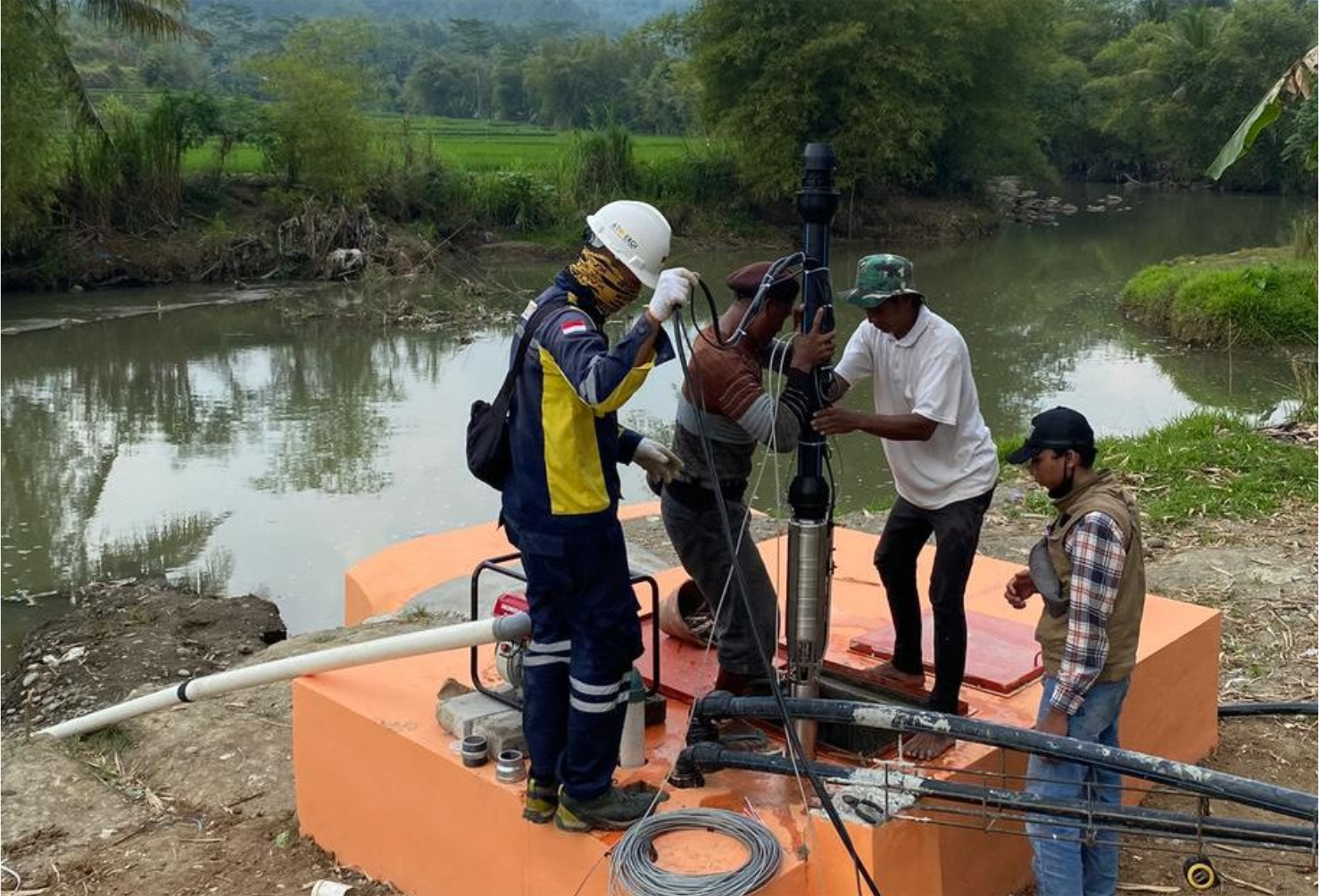 ukuran kabel untuk pompa air