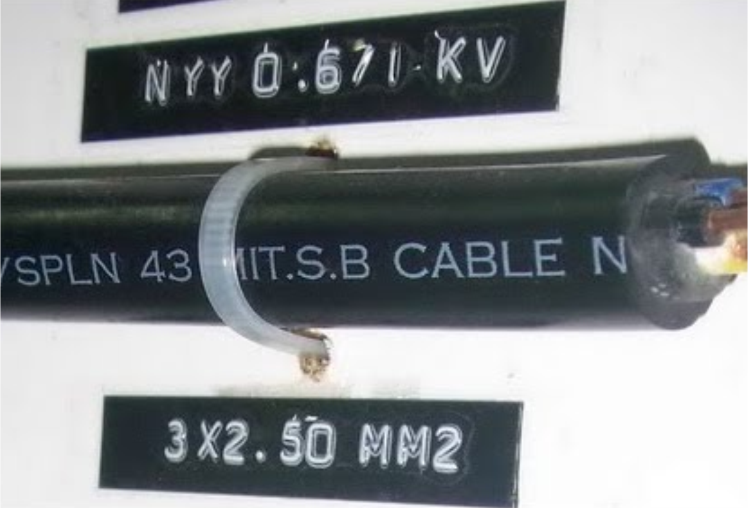 cara menentukan diameter kabel