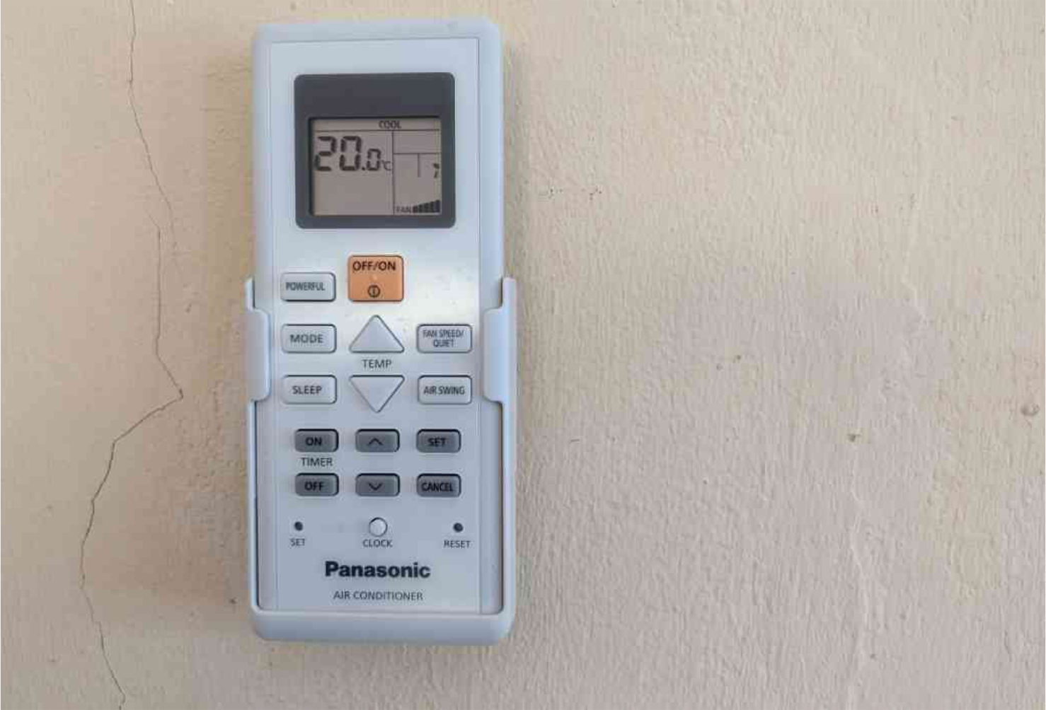 fungsi remote ac panasonic