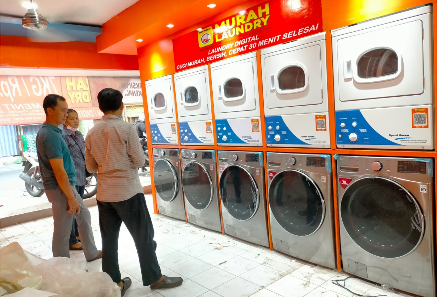 harga mesin cuci laundry 20kg